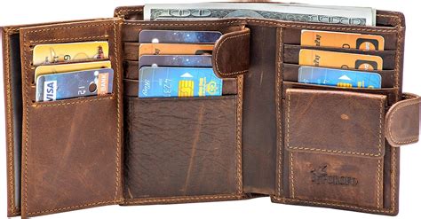 rfid genuine leather wallet